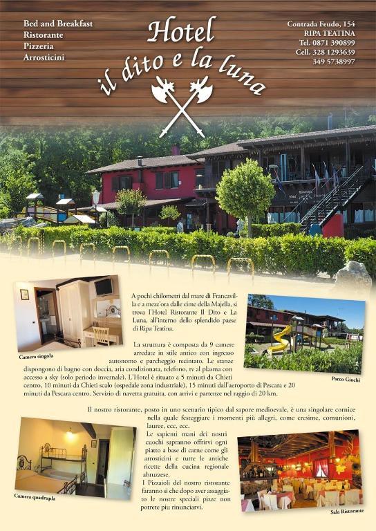 Hotel Il Dito E La Luna Ripa Teatina Ngoại thất bức ảnh